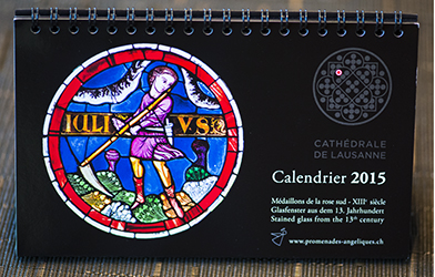Tischkalender 2015 (Monatsbilder), Lausanne